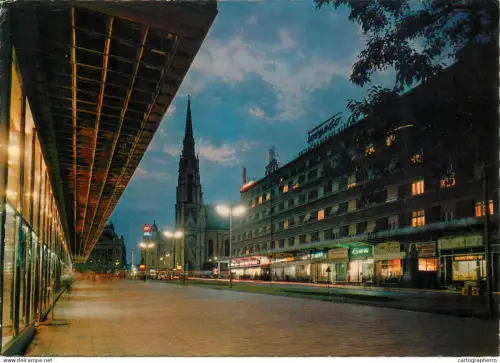 A5542 Serbia Novi Sad Marsala Tita boulevard night view