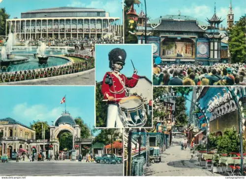 A5541 Denmark Copenhagen Tivoli multi view