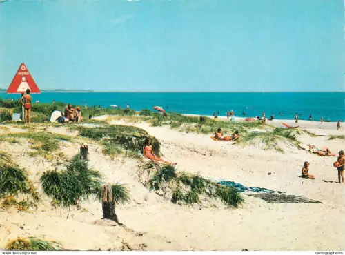 A5541 Denmark Marielyst seaside resort beach view
