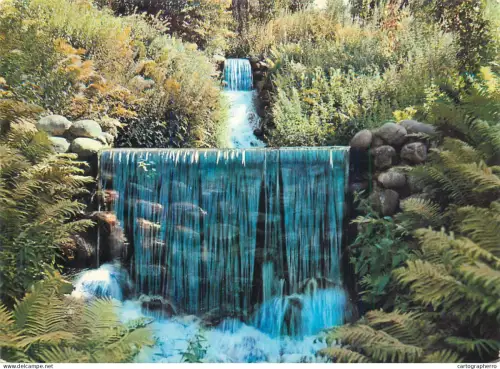 A5541 Sweden Rottneros park waterfalls and lake