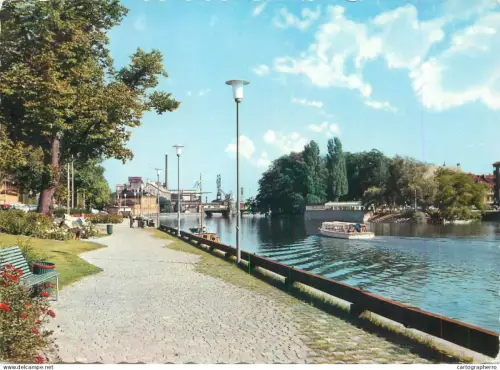A5541 Sweden Goteborg Norrkoping river promenade