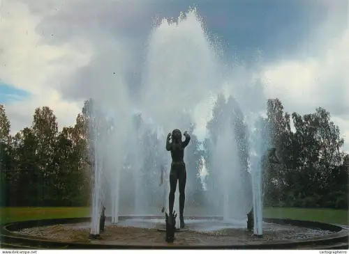 A5541 Sweden Rottneros Park Orpheus group female figures by Carl Milles