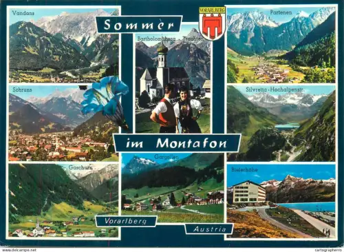 A5538 Austria Montafon Vorarlberg multi view