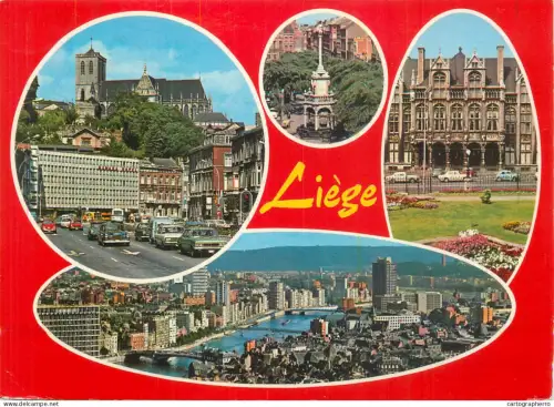 A5572  Belgium Liege several views