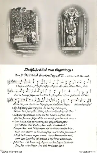 A5976 Text and musical notes for a pilgrimage song to Engelberg
