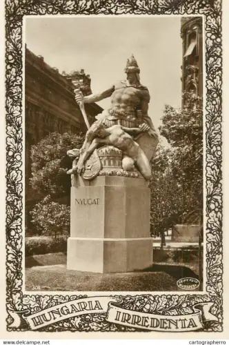 A5974 Hungary Budapest Hungaria Irredenta symbolic statue