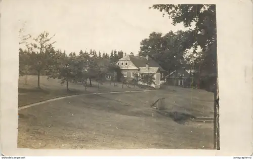 A5974 Photographic postcard depicting a rural scene, likely from the early 20th century place to identify