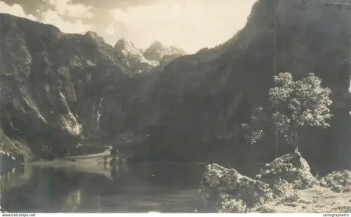 A5974 Photographic postcard Obersee Germany