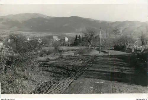 A5974 Photographic postcard Vrnjačka Banja trimmed 1942