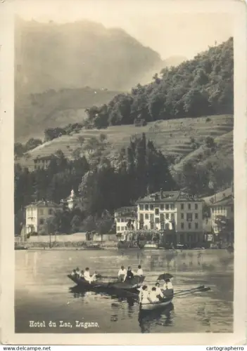 A5569 Switzerland Hotel du Lac Lugano