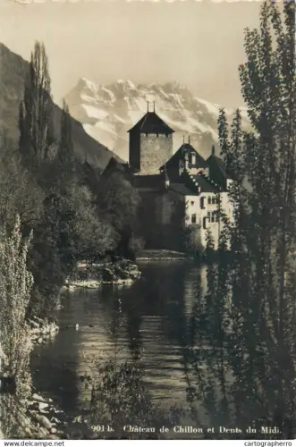 A5569 Switzerland Chateau du Chillon et Dents du Midi