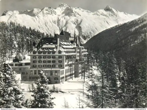 A5569 Switzerland St Moritz Suvrettahouse