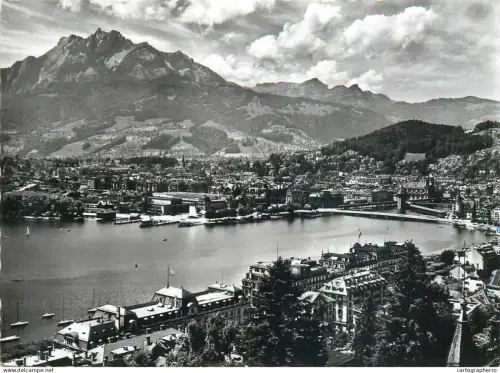 A5569 Switzerland Luzern mit Pilatus