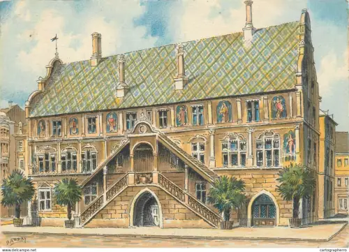 A5567 France Mulhouse Hotel de Ville