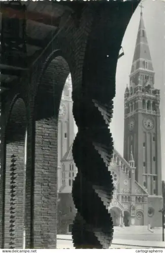 A5565 Hungary Szeged Votive Church with the Arcades