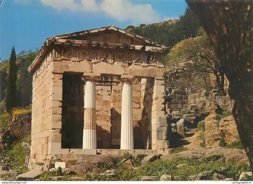 A5554 Greece Delphi Treasury of the Athenians