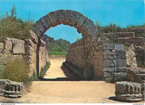 A5554 Greece Olympia entrance to the stadium