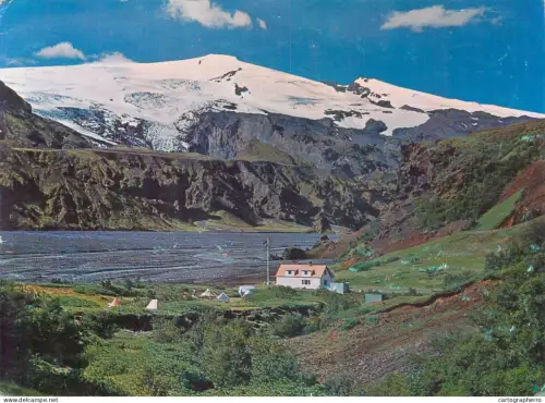 A5554 Iceland Thorsmork area picturesque natural scenery