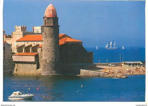 A5553 France Collioure L'Eglise St Vincent