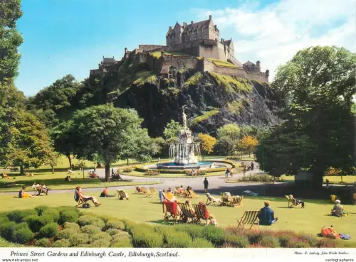 A5553 Scotland Edinburgh Princess street gardens