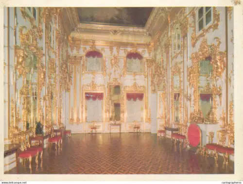 A5553 Russia St Petersburg Petrodvorets The Great Palace Audience Hall