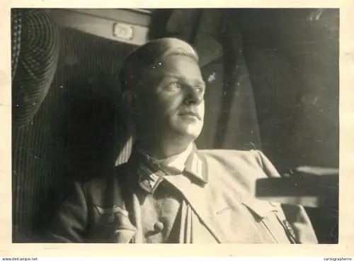 Anonymous persons German military souvenir photo 9 x 12 cm