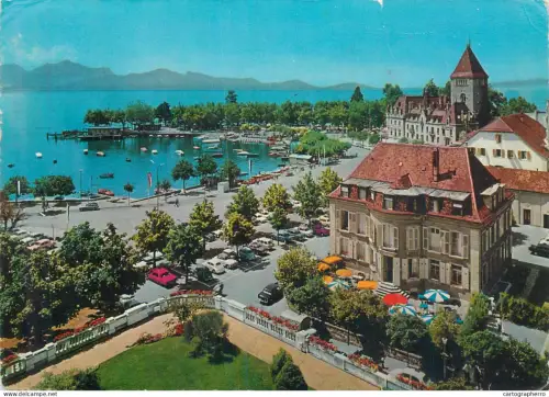 A5553 Switzerland Ouchy-Lausanne Port et Chateau d'Ouchy
