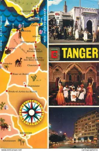 A5552 Morocco Tanger multi view and map