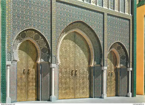 A5552 Morocco Fez Portes du Palais Royal