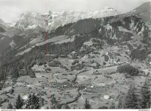 A5551 Switzerland Fanas (Prattigau) mit Schesaplana general view
