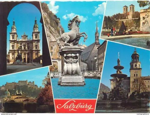 A5577 Austria Salzburg several sites and views