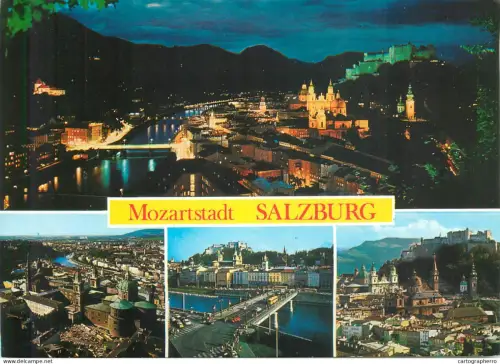 A5577 Austria Mozartstadt Salzburg multi view