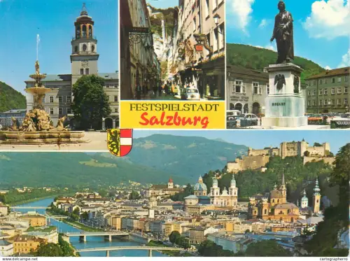 A5577 Austria Festspielstadt Salzburg multi view