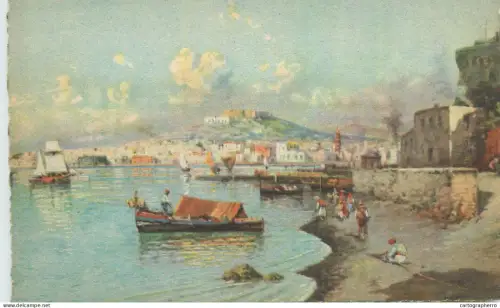 A6057 Napoli panorama dal mare