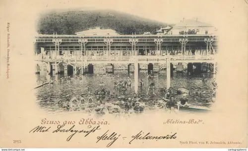 A6057 Opatija Abbazia 1900s