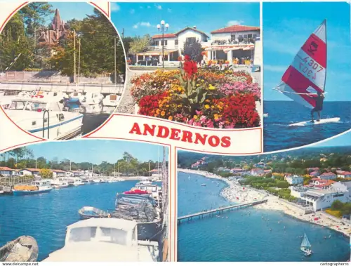 A5576 France Andernos les Bains several views