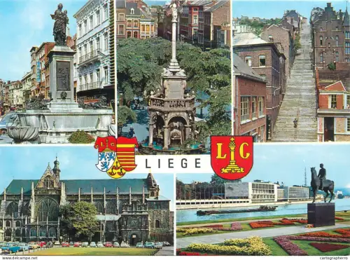 A5572 Belgium Liege several views