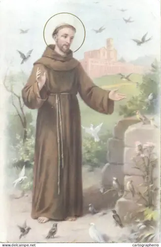 A6018 Saint Francis of Assisi, a revered Catholic friar and mystic