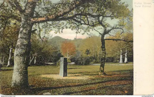 A6016 Rufus Stone of New Forest, England