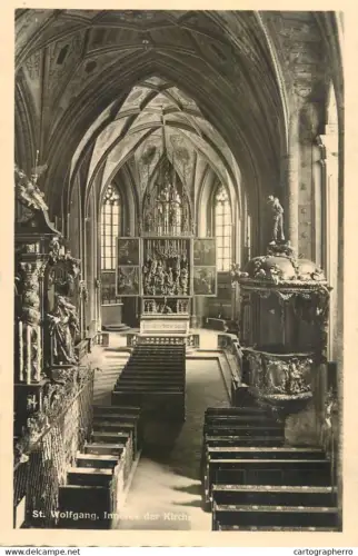 A5973 Sankt Wolfgang Kirche inneres