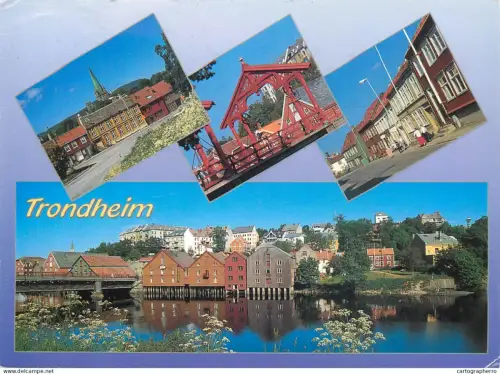 A5593 Norway Trondheim several views