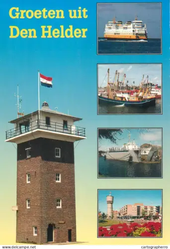 A5593 Netherlands Groeten uit Den Helder multi view