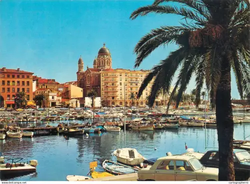 A5592 France St Raphael (Var) Le Port & La Cathedrale