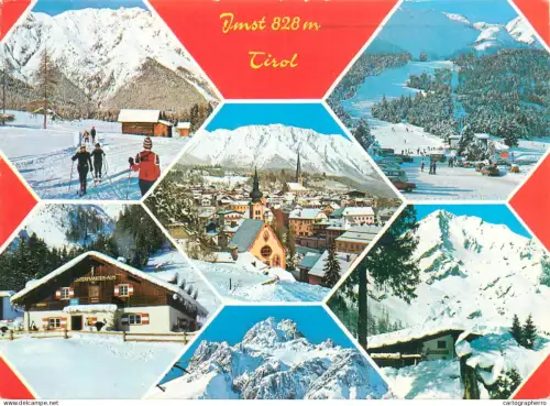 A5591 Austria Imst Tirol several winter aspects