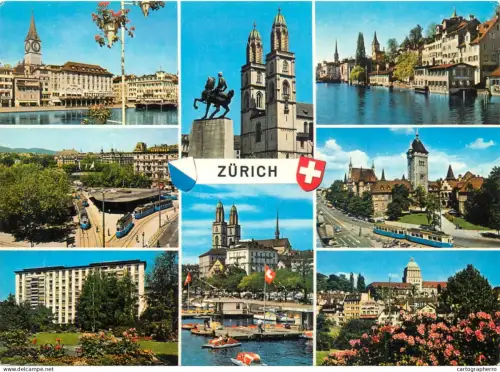 A5590 Switzerland Zurich several views