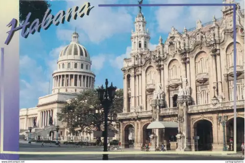 A5590 Cuba Habana El Capitolio y El Gran Teatro