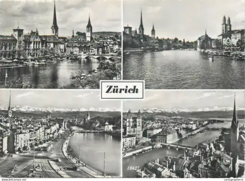 A5590 Switzerland Zurich several views