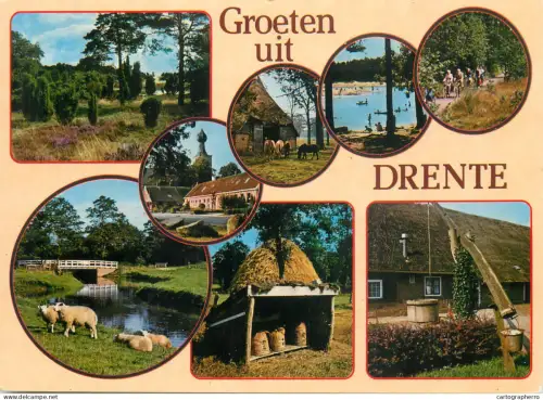 A5581 Netherlands Groeten uit Mooi Drenthe multi view