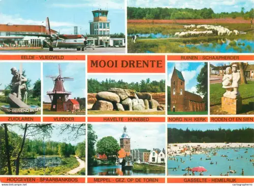 A5581 Netherlands Mooi Drenthe several views