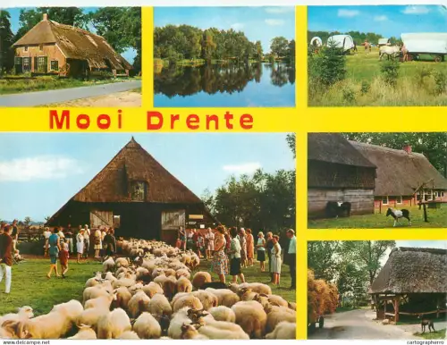 A5581 Netherlands Mooi Drenthe several sights